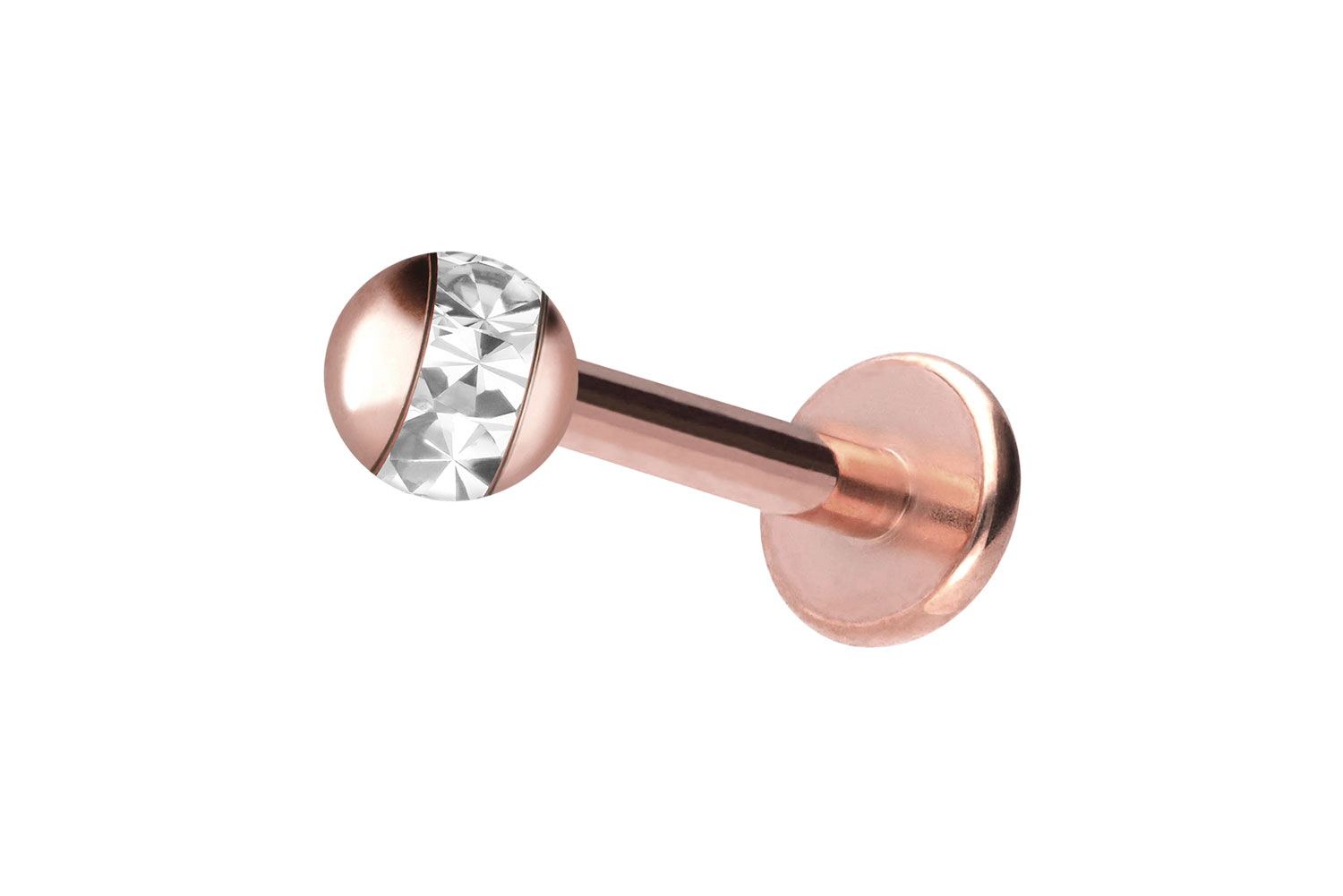 Chirurgenstahl Labret Piercing EPOXY-RING-KUGEL